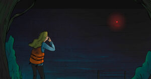 Into the Wave - Social Media Image - Nocturne Podcast